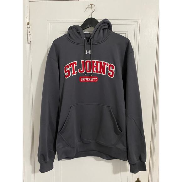 St. John's University Jonnies Under Armour Hoodie Size Medium - Picture 1 of 5